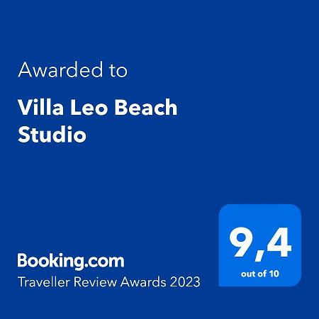 Villa Leo Beach Studio Подгора Экстерьер фото