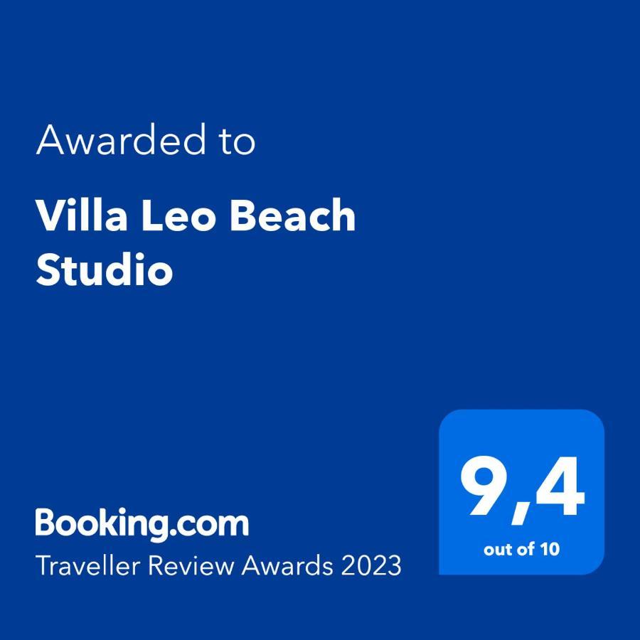 Villa Leo Beach Studio Подгора Экстерьер фото