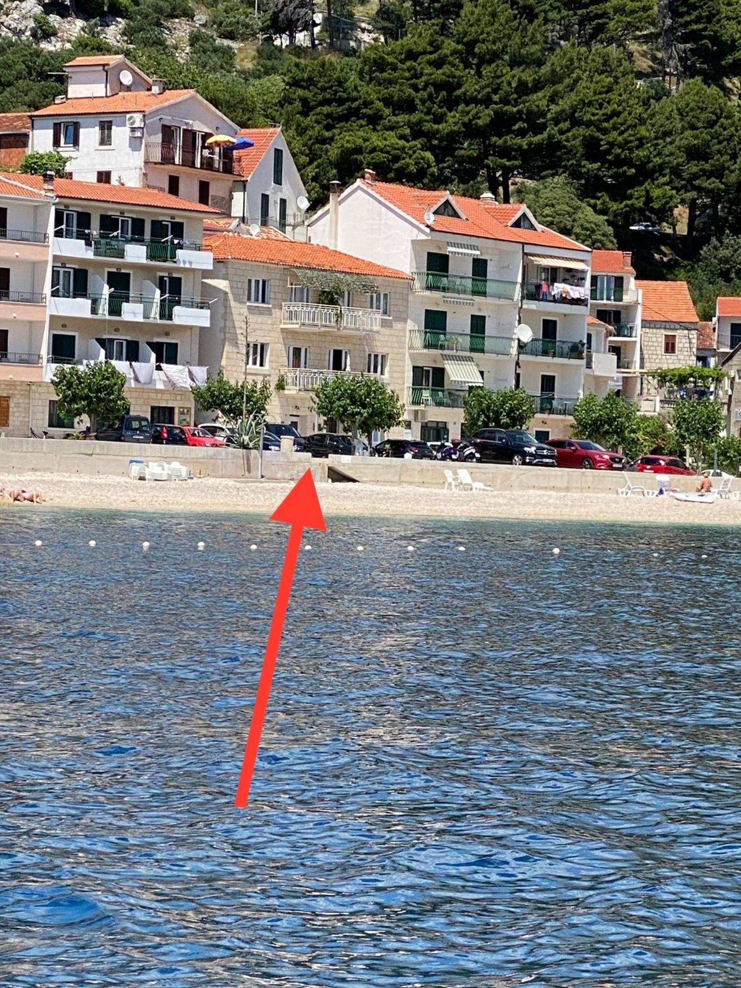 Villa Leo Beach Studio Подгора Экстерьер фото